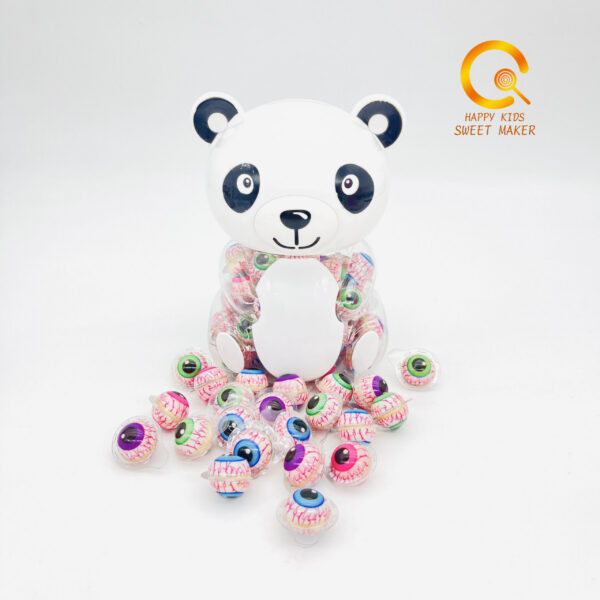 Animal-shaped filled candy bottles