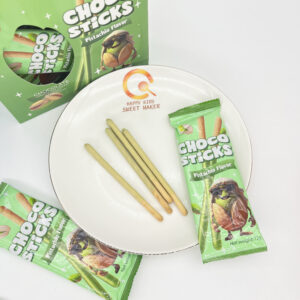 Chocolate Pistachio flavor Biscuit Crisp Sticks
