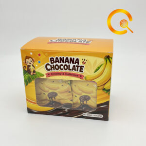 Banana chocolate candy